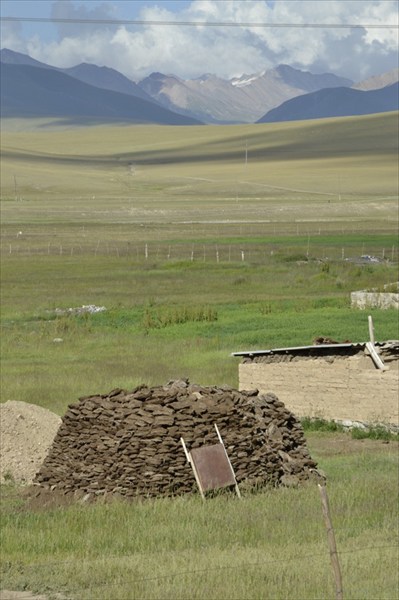 Поленница по-киргизски
